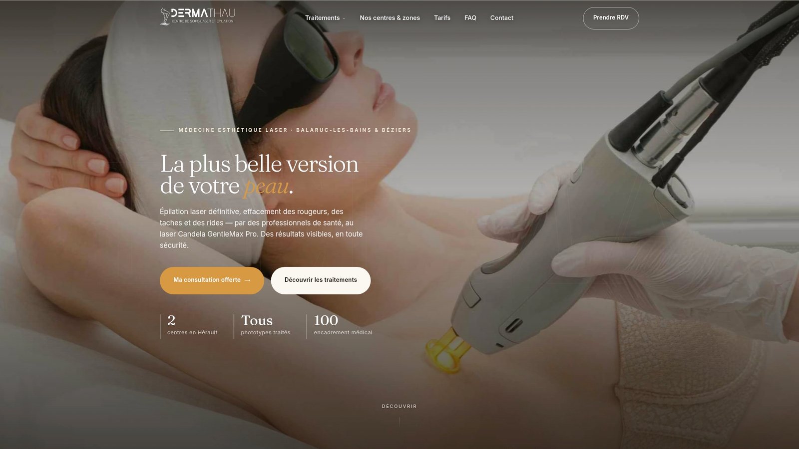 Laser-derma-thau