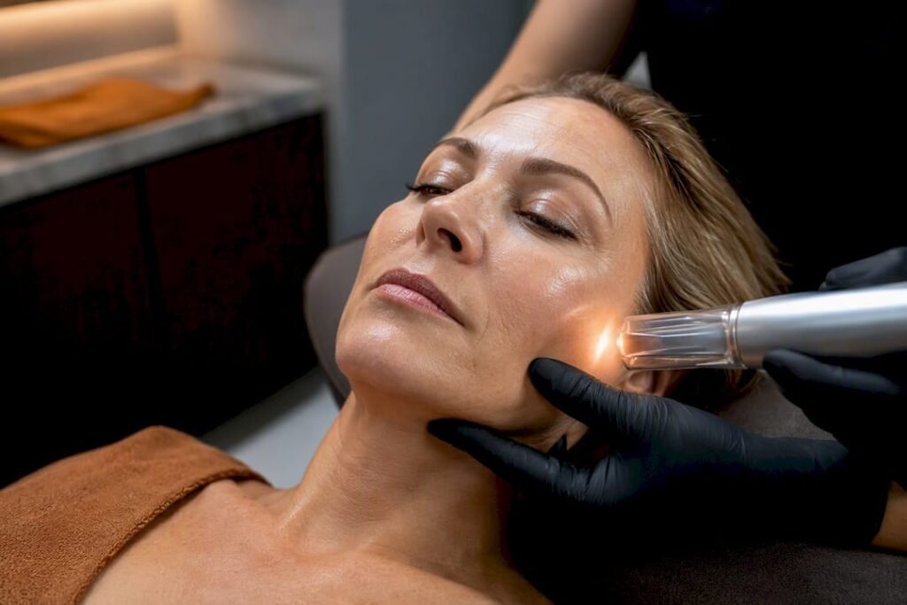 Soin laser spécifique pour redessiner l’ovale du visage