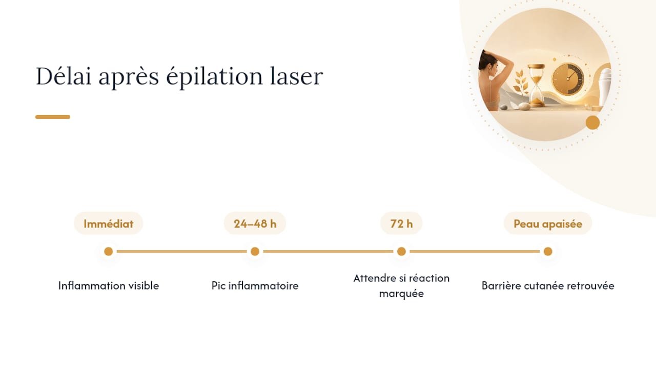 Délai recommandé avant de reprendre le déodorant