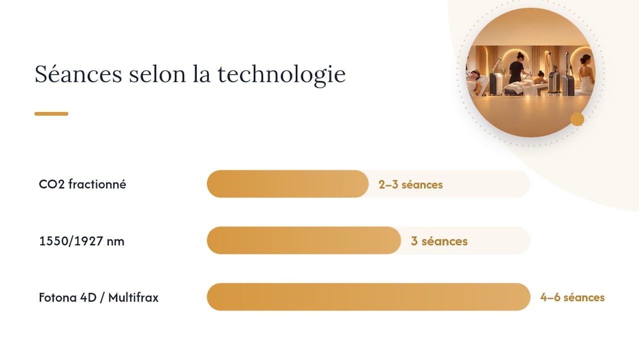 Quel protocole selon la technologie laser utilisée — overview diagram
